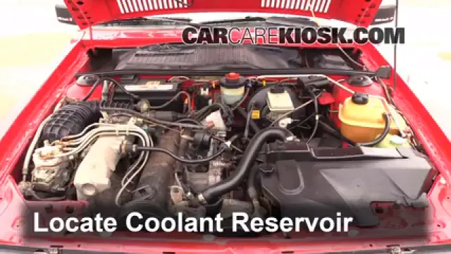 1984 Audi Coupe 2.2L 5 Cyl. Antigel (Liquide de Refroidissement) Rincer Antigel